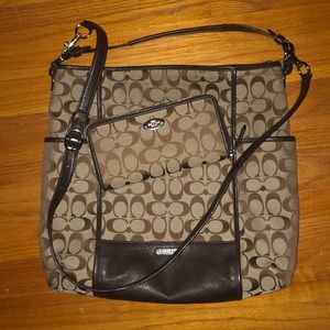 Coach satchel and matching wallet